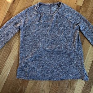 Long sleeve soft plush top